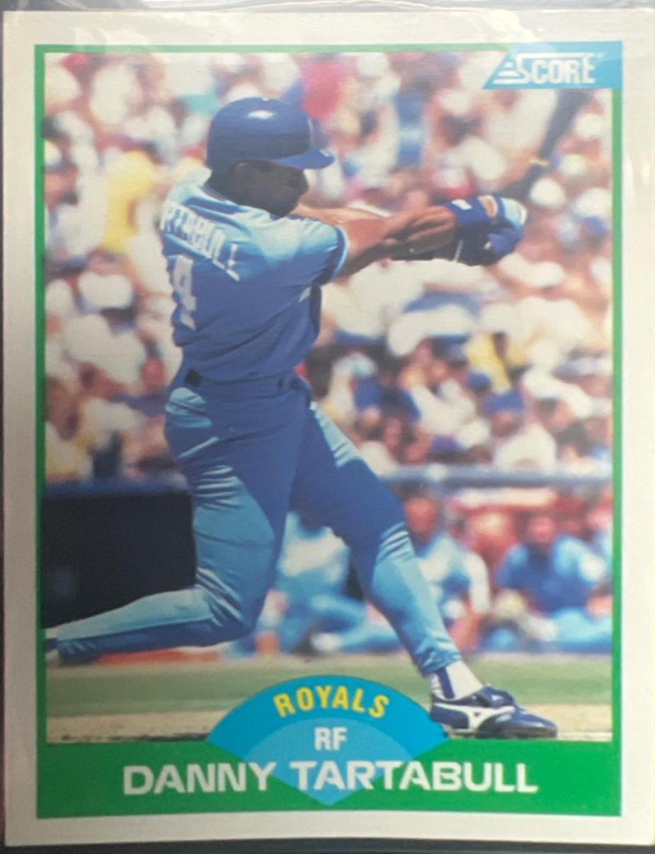 Danny Tartabull #105 Baseball Cards 1989 Score