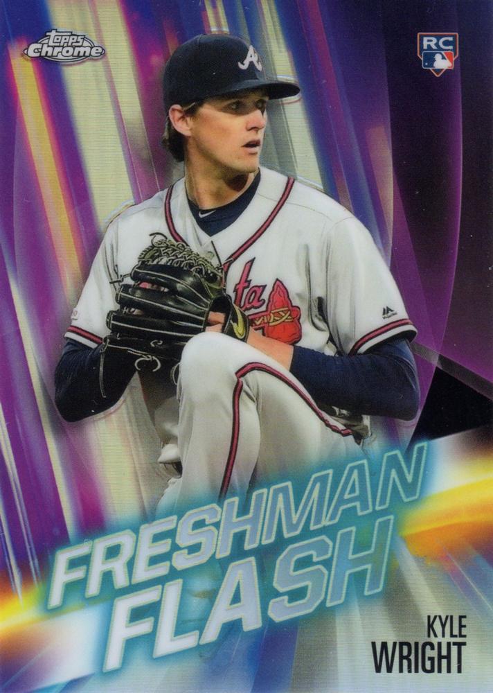 Kyle Wright #FF-4 Baseball Cards 2019 Topps Chrome Freshman Flash