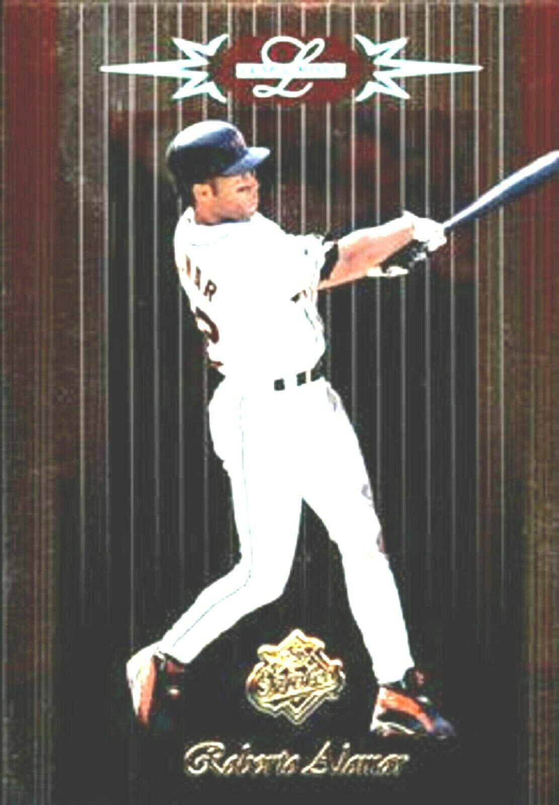 Roberto Alomar #50 Baseball Cards 1996 Leaf Limited