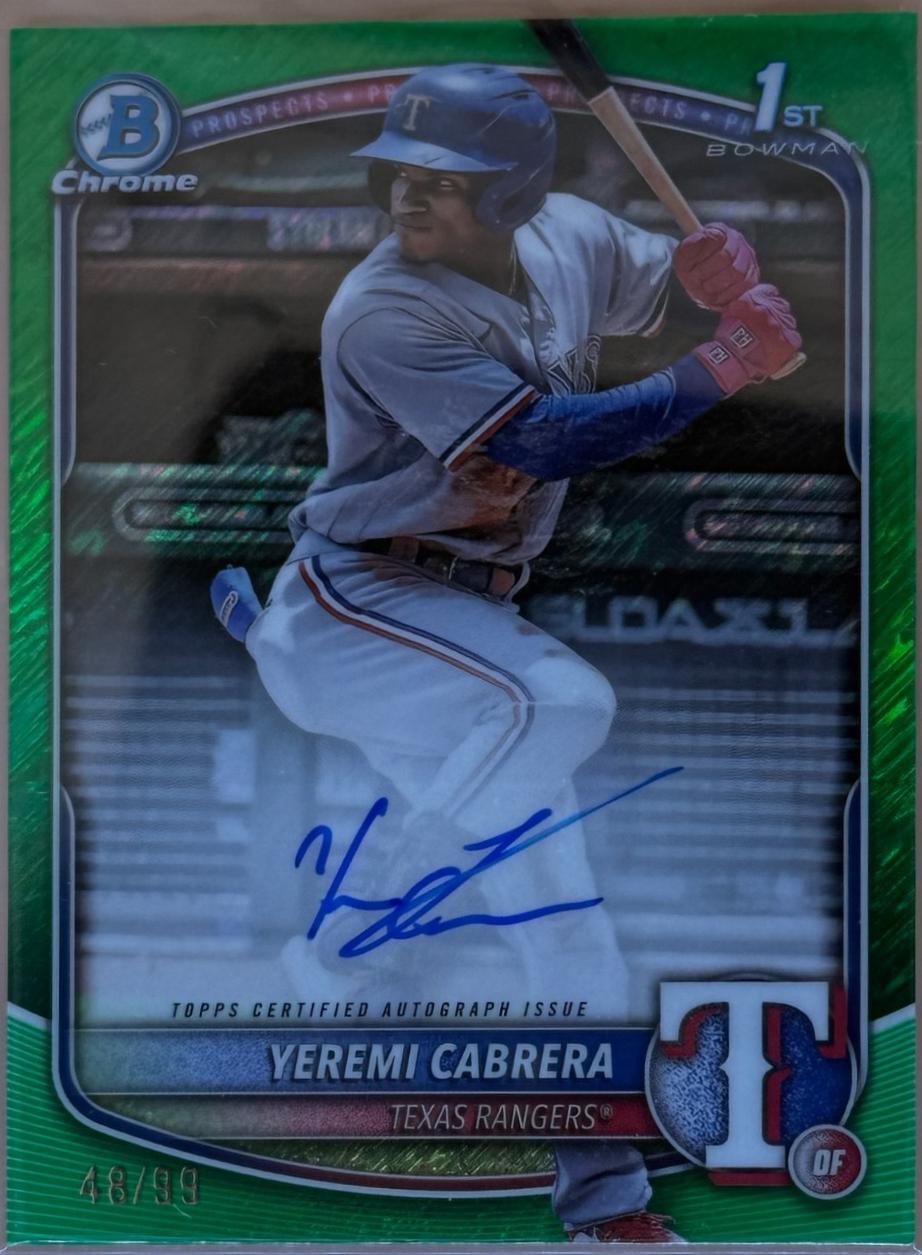 Yeremi Cabrera [Green Shimmer] #CPA-YC