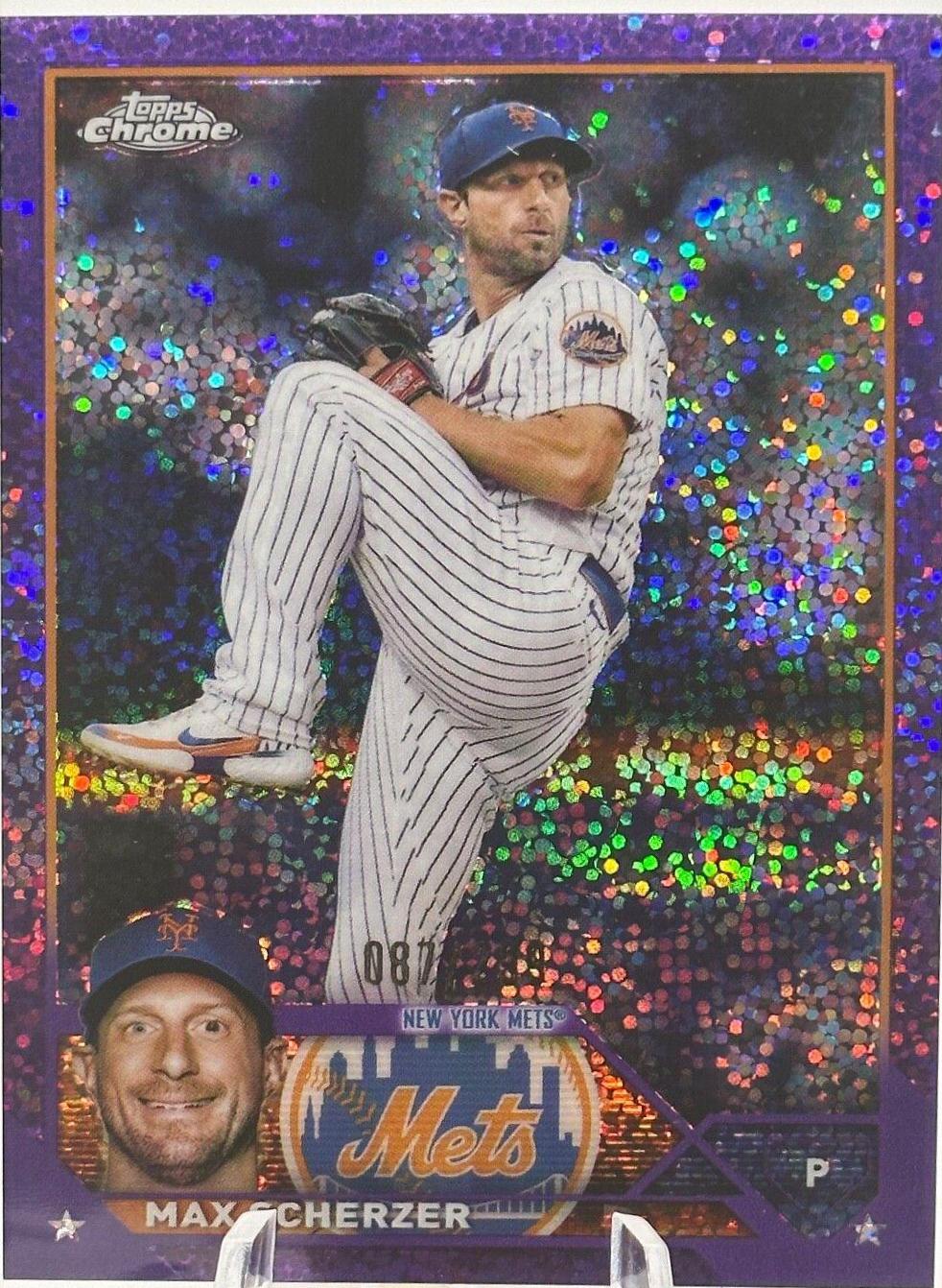 Max Scherzer [Purple Speckle] #148