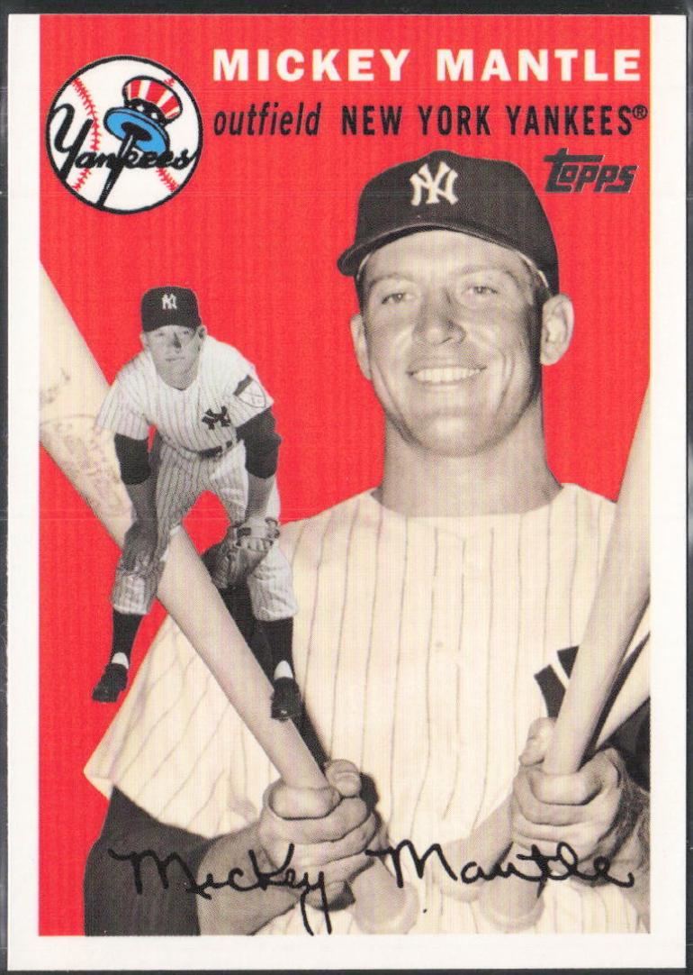 Mickey Mantle #MMS40 Baseball Cards 2007 Topps Mickey Mantle Story