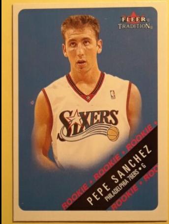 Pepe Sanchez #261 Basketball Cards 2000 Fleer Tradition