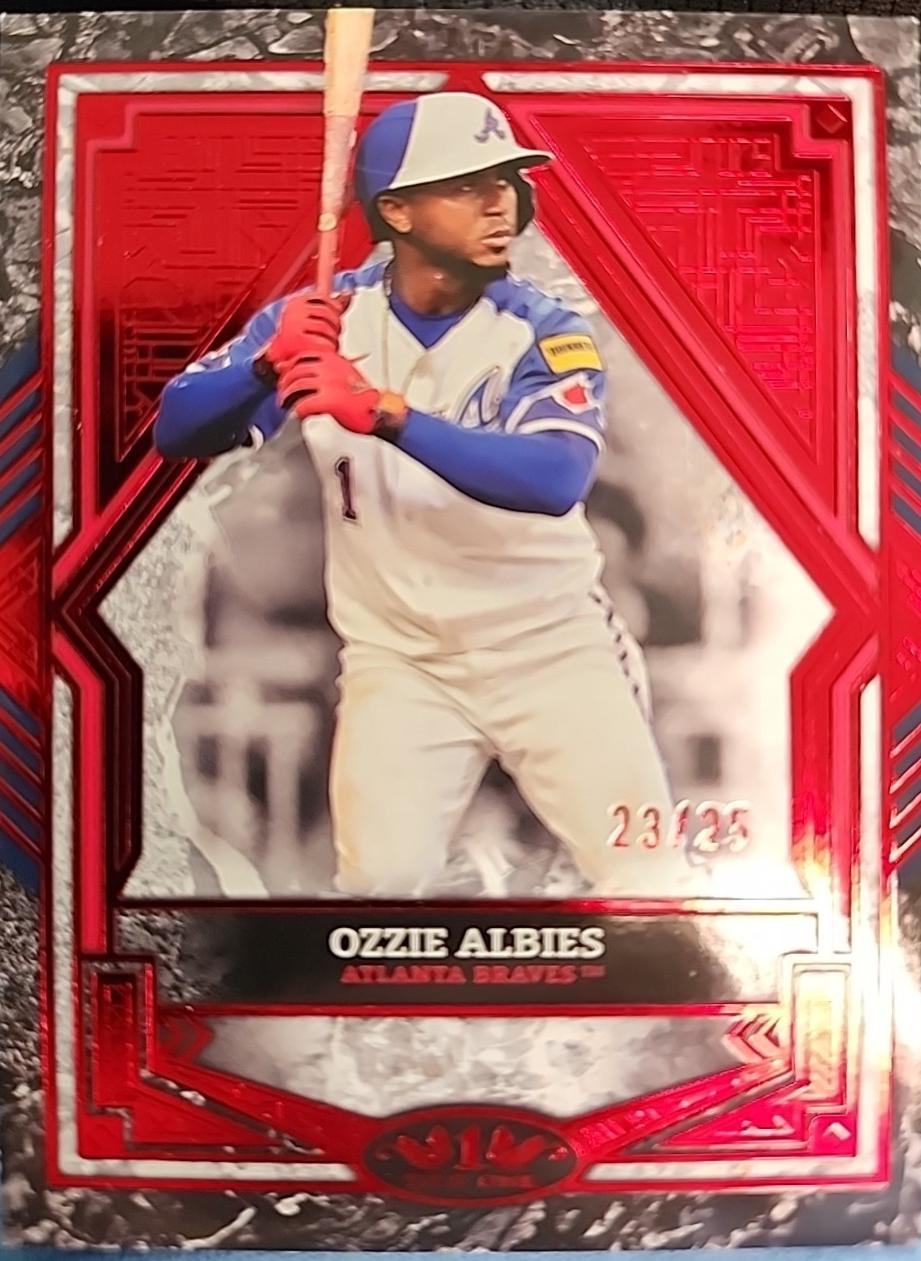 Ozzie Albies [Red Foil] #54