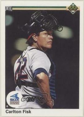 Carlton Fisk #367 Baseball Cards 1990 Upper Deck