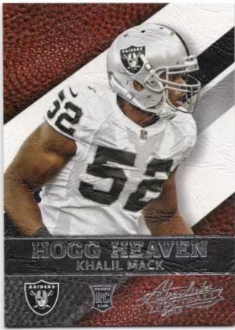 Khalil Mack #10 Football Cards 2014 Panini Absolute Hogg Heaven