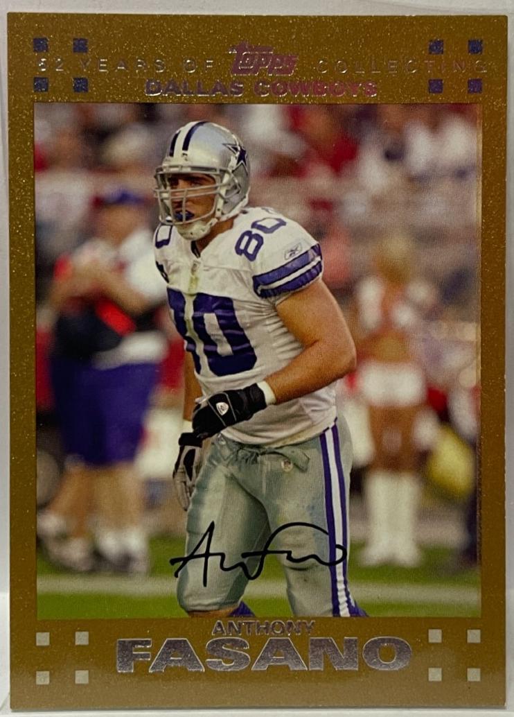 Anthony Fasano [Gold] #218