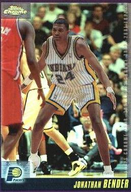 Jonathan Bender #21 Basketball Cards 2000 Topps Chrome