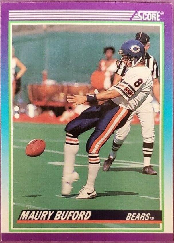 Maury Buford #548 Football Cards 1990 Panini Score