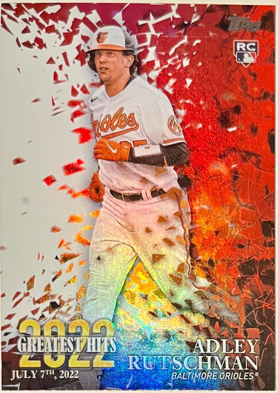 Adley Rutschman #22GH-23 Baseball Cards 2023 Topps 2022 Greatest Hits