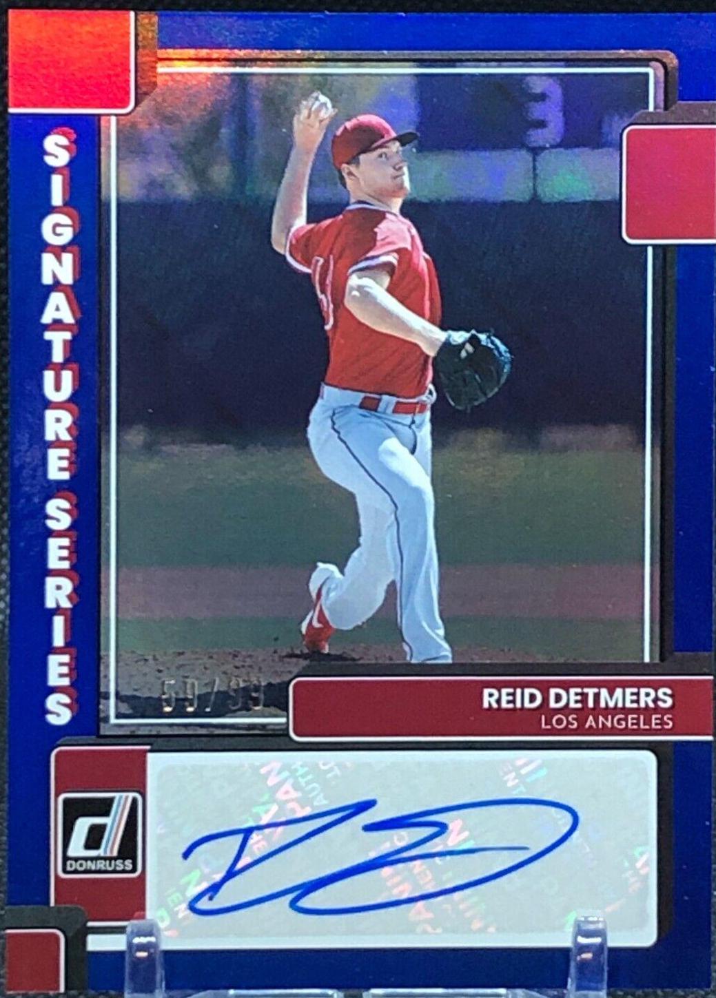 Reid Detmers [Blue] #SS-RD