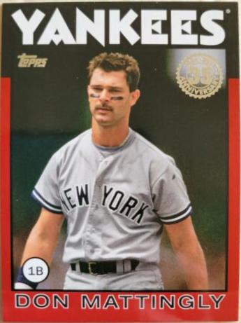 Don Mattingly [Red] #86B-47