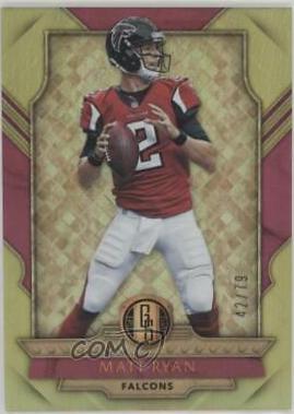Matt Ryan #112 Football Cards 2017 Panini Gold Standard