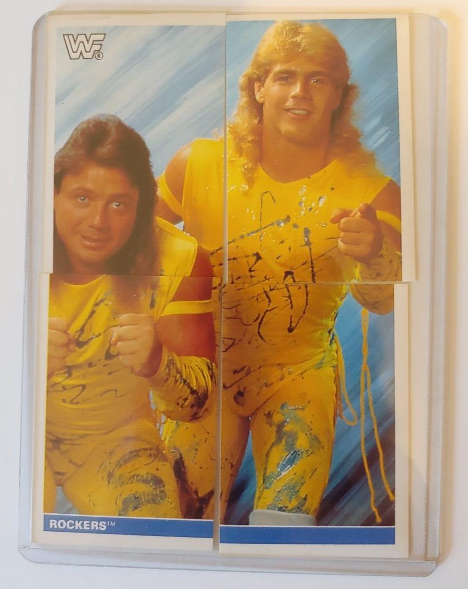 Rockers #61 Wrestling Cards 1991 WWF Superstars Stickers