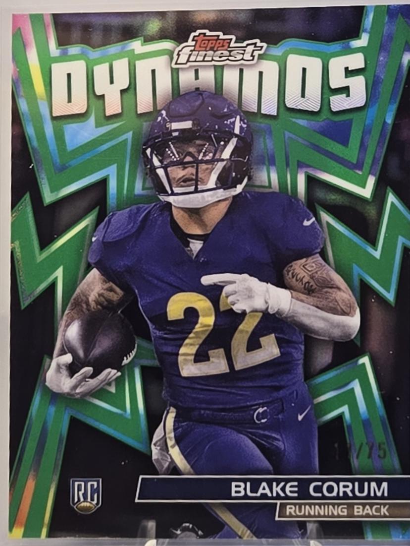 Blake Corum [Green Refractor] #DYN-4