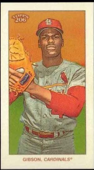 Bob Gibson Baseball Cards 2022 Topps 206