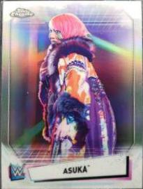 Asuka #IV-3 Wrestling Cards 2021 Topps Chrome WWE Image Variations