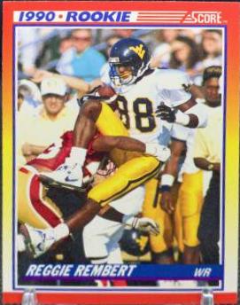 Reggie Rembert #297 Football Cards 1990 Panini Score