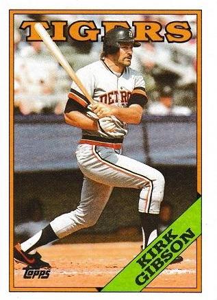 Kirk Gibson #605 Baseball Cards 1988 Topps