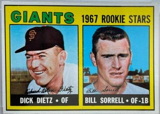 Giants 1967 Rookie Stars