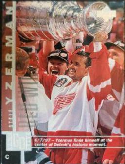 Steve Yzerman #57 Hockey Cards 1997 Upper Deck