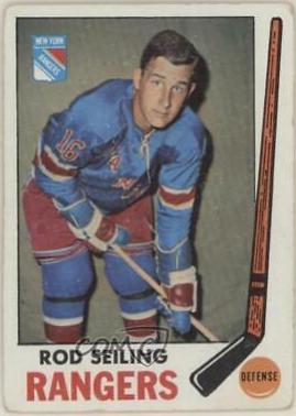 Rod Seiling #36 Hockey Cards 1969 Topps