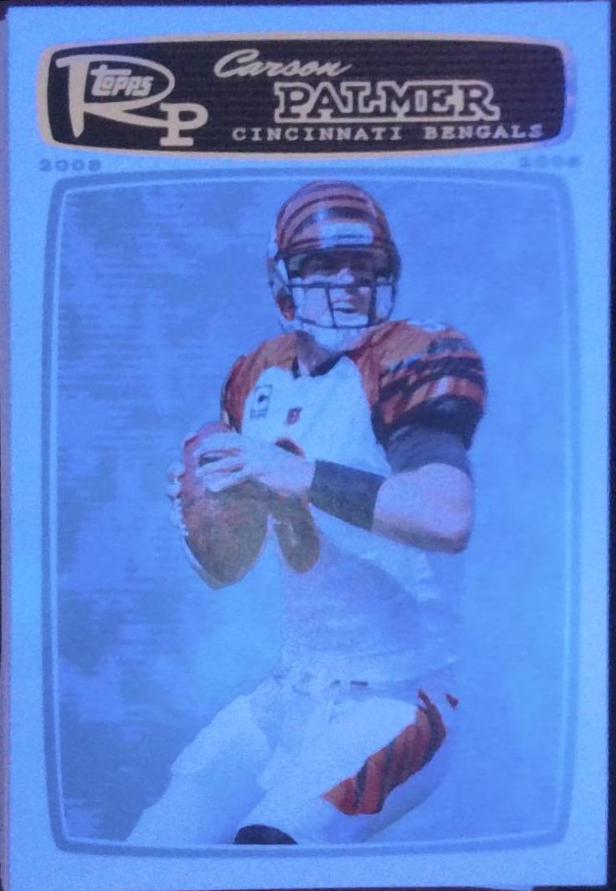 Carson Palmer #57 Football Cards 2008 Topps Rookie Progression