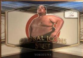 Yokozuna #15 Wrestling Cards 2022 Panini Select WWE Global Icons