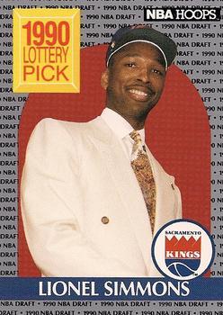 Lionel Simmons #396 Basketball Cards 1990 Hoops