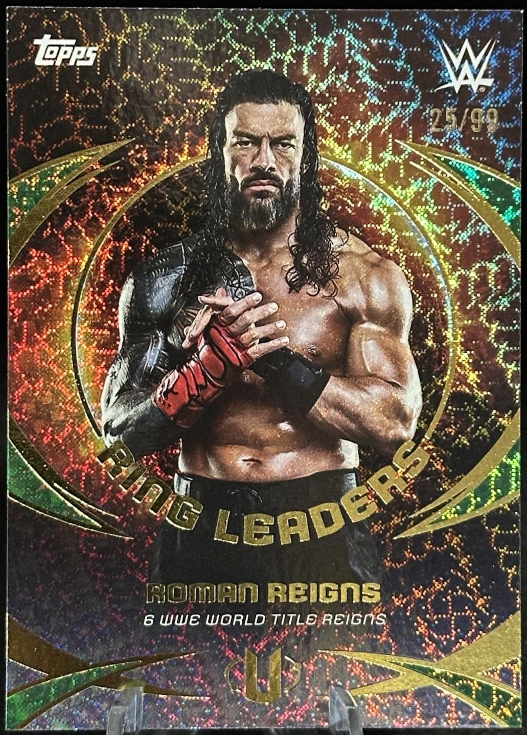 ロマンレインズ　サイン&レリックカード　44/50 TOPPS WWE Roman Reigns Trading Cards for sale | eBay