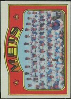 Mets Team #362 Baseball Cards 1972 Topps