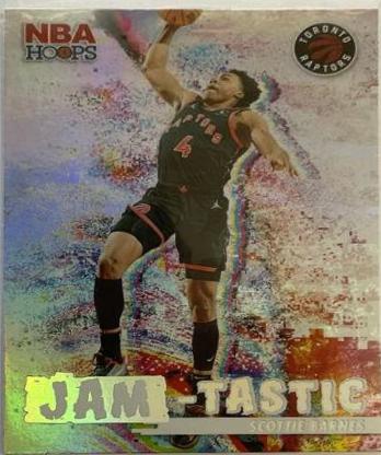 Scottie Barnes #25 Basketball Cards 2022 Panini Hoops JAM Tastic