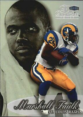 Marshall Faulk #12 Football Cards 1999 Flair Showcase