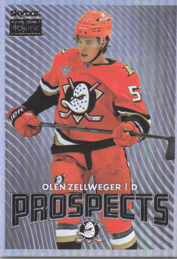 Olen Zellweger #PP-14 Hockey Cards 2024 SkyBox Metal Universe Premium Prospects