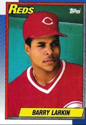 Barry Larkin #10 Baseball Cards 1990 Topps