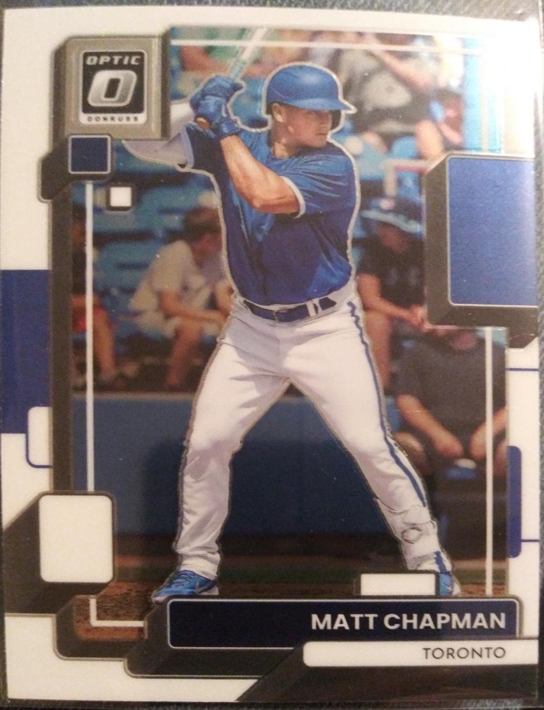 Matt Chapman #151 2022 Panini Donruss Optic Baseball