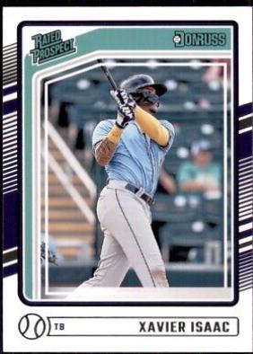 Xavier Isaac #123 Baseball Cards 2024 Donruss