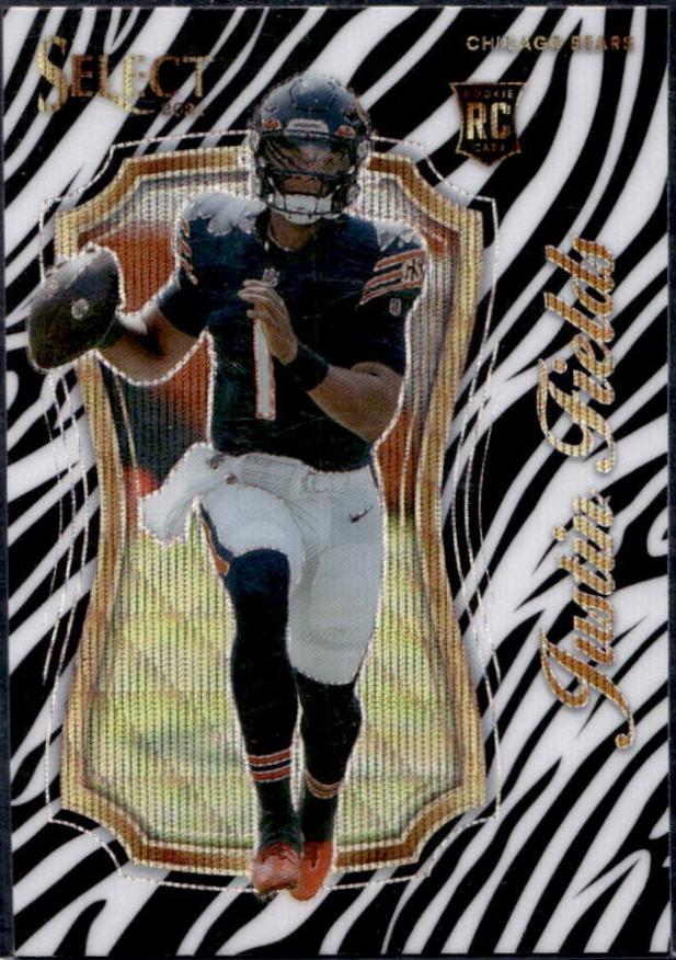 Justin Fields [Zebra] #SCR-4