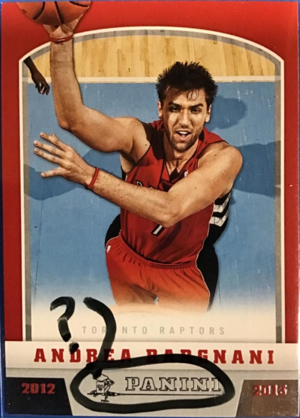 Andrea bargnani #8 Basketball Cards 2013 Panini