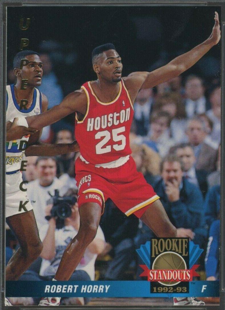 Robert Horry #60 Basketball Cards 1992 Upper Deck International