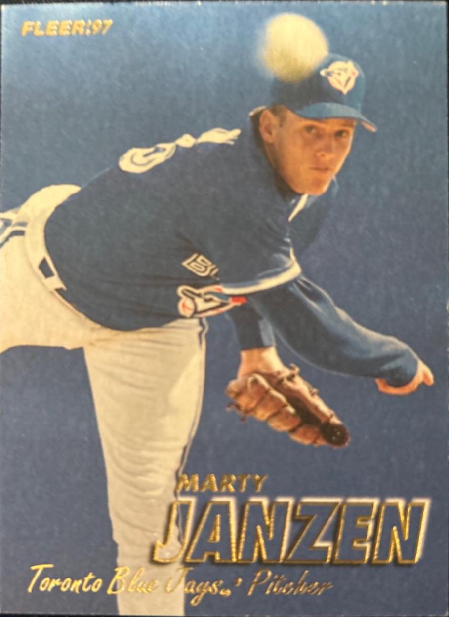 Marty Janzen #243 Baseball Cards 1997 Fleer