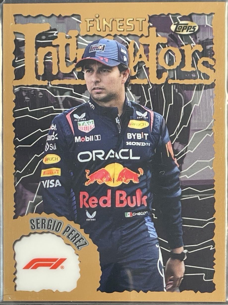 Sergio Perez #PER Racing Cards 2024 Topps Finest Formula 1 Intimidators