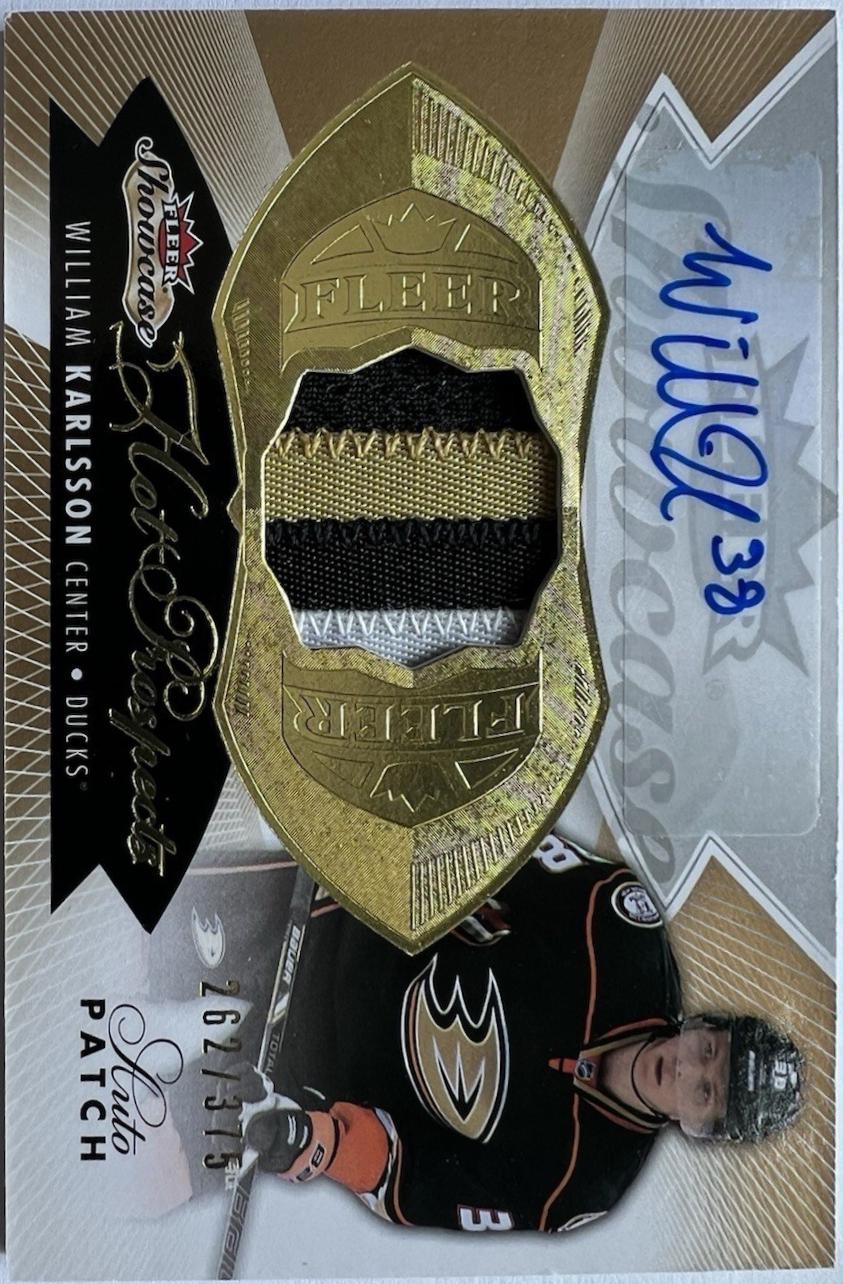William Karlsson #160 2014-15 Fleer Showcase Hockey