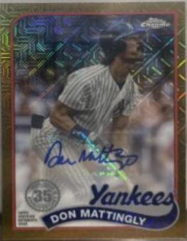 Don Mattingly [Gold] #89BA-DM