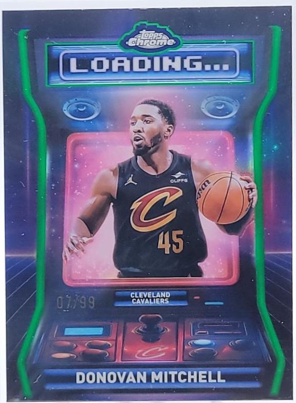 Donovan Mitchell [Refractor Green] #LD-9