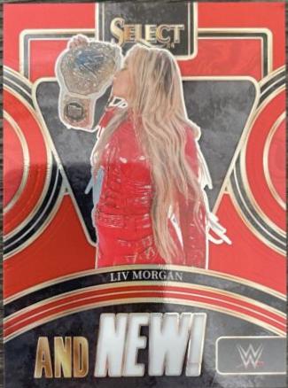 Liv Morgan [Red Prizm] #1 Wrestling Cards 2024 Panini Select WWE And NEW