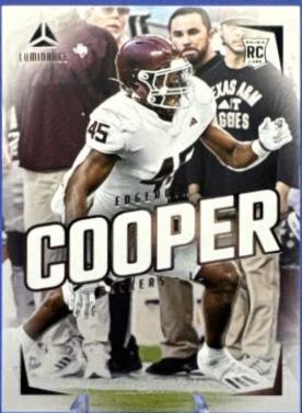 Edgerrin Cooper #137 Football Cards 2024 Panini Luminance