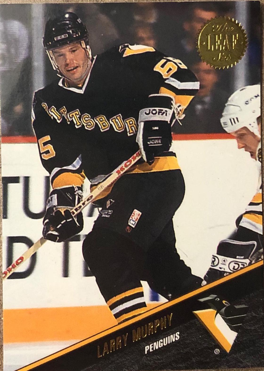 Larry Murphy #16 Hockey Cards 1993 Leaf