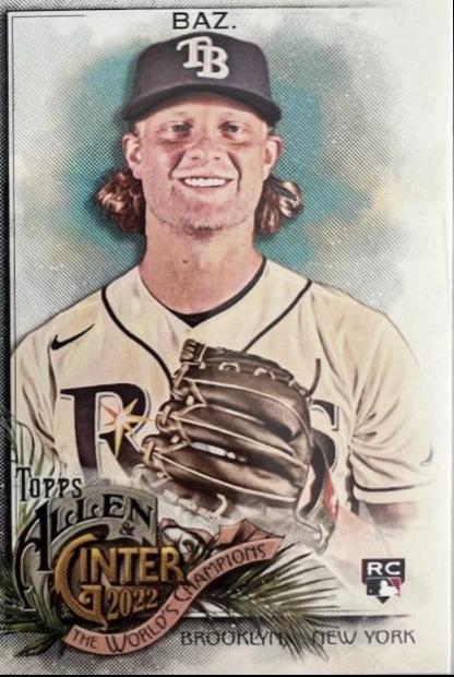 Shane Baz #7 Baseball Cards 2022 Topps Allen & Ginter