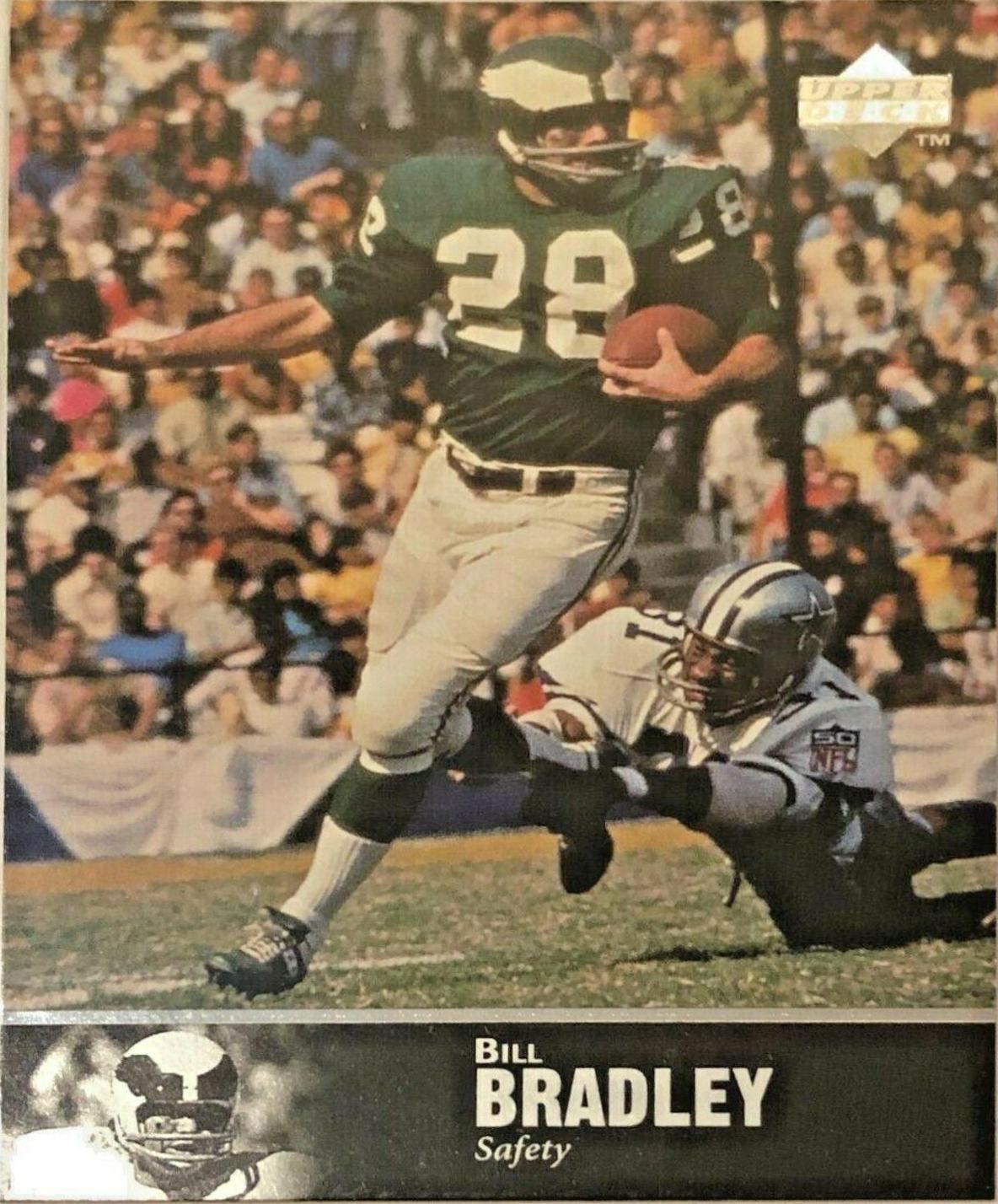 Bill Bradley #43 Football Cards 1997 Upper Deck Legends